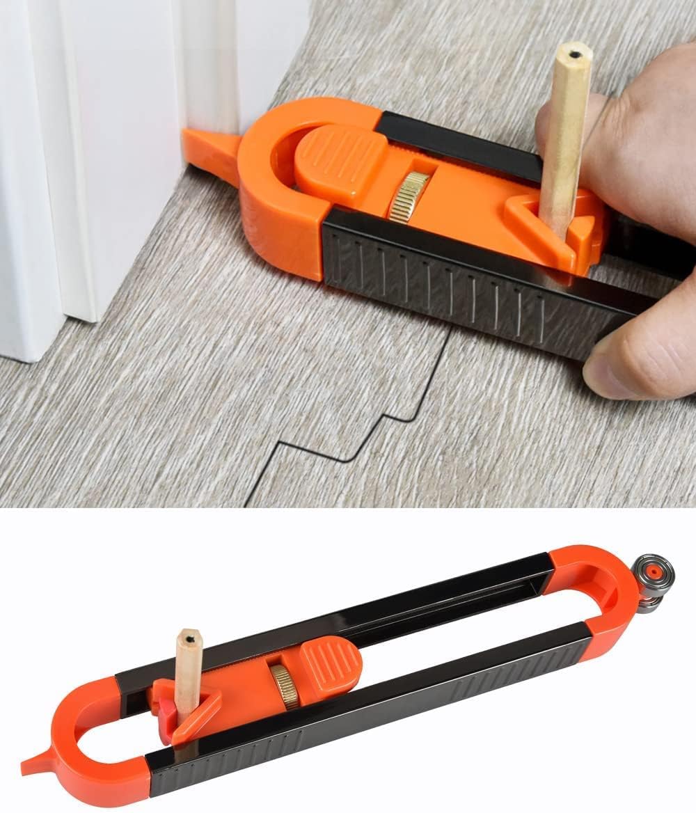 Woodworking Workshop - Contour Gauge Scribing Tool, Precise Profile