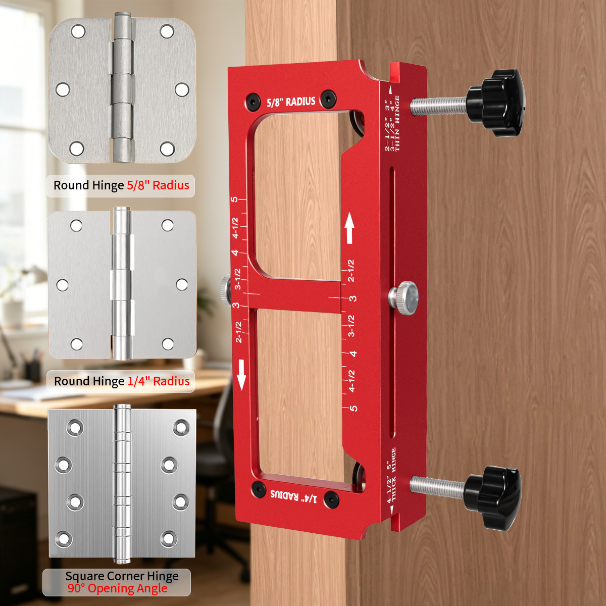 Woodworking Class - 2 in 1 Hinge Drilling Fixture