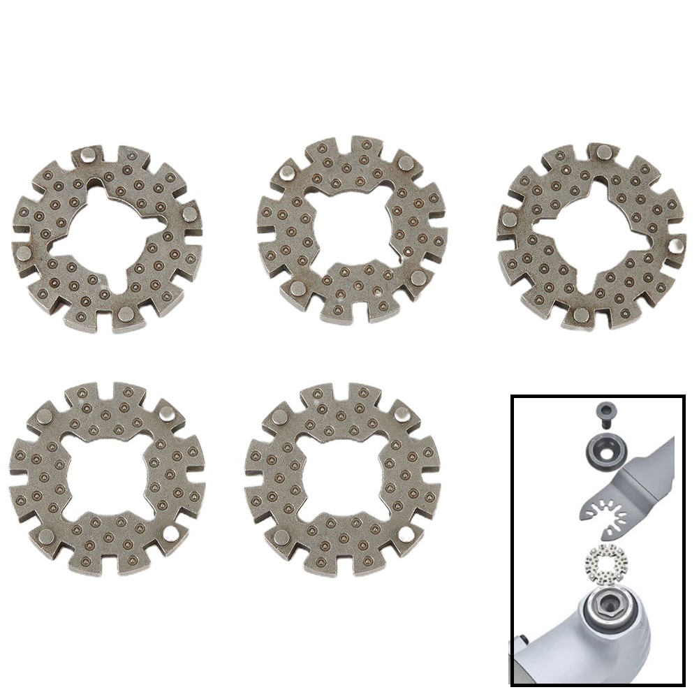 Woodworking Workshop - 5 Pieces Oscillating Saw Blade Adapter