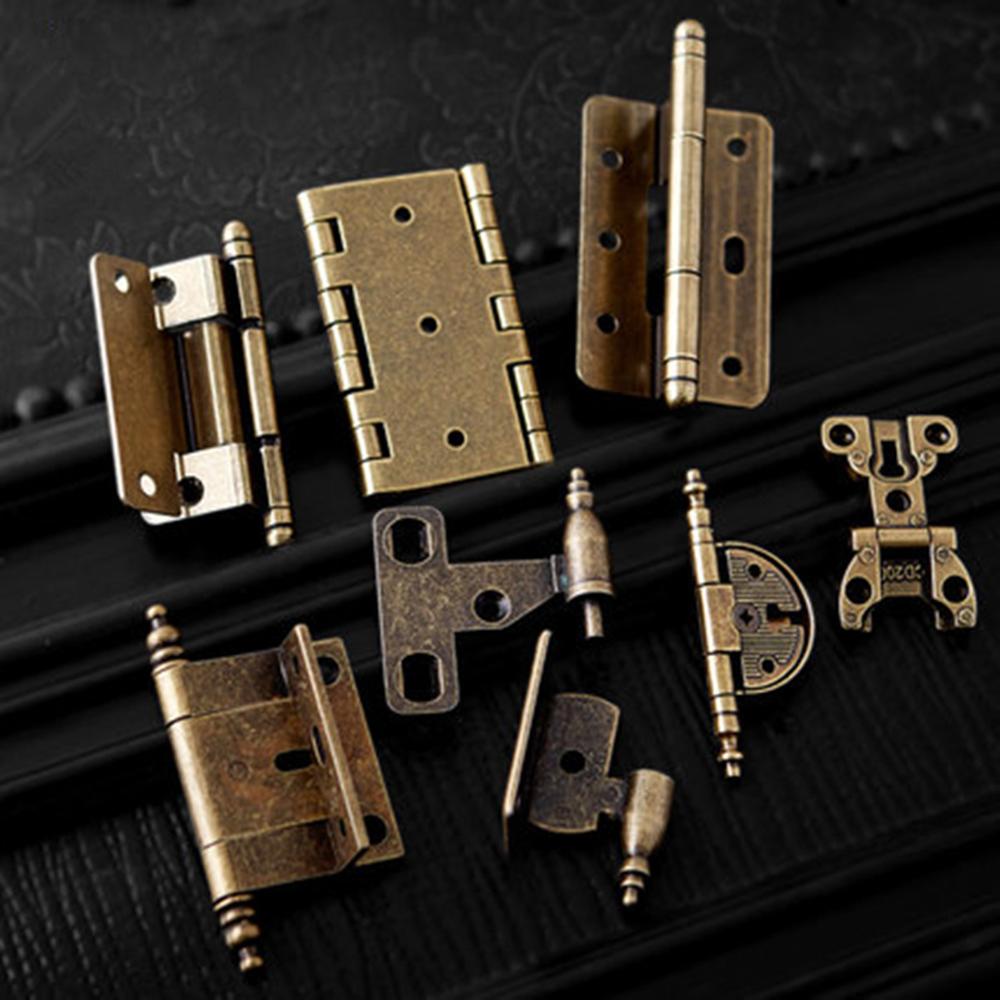 Woodworking Ebook - Antique hinge green bronze 3 inch