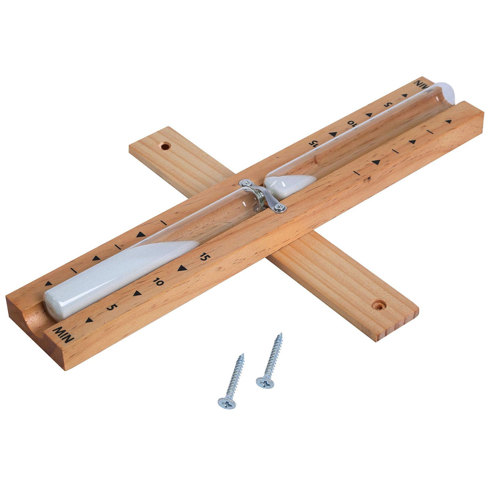 Woodworking Teacher - Wooden Hourglass Timer Sauna Activity Multifunctional