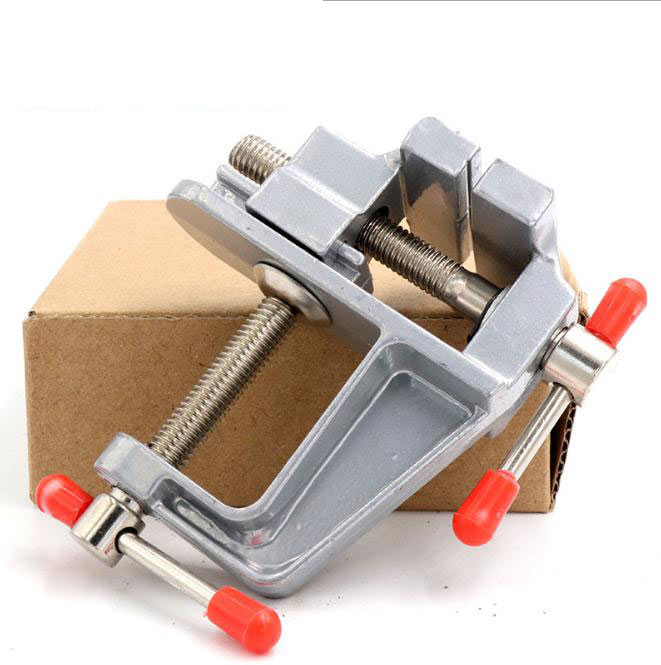 Woodworking Vise - Aluminum Miniature Small Jewelers Hobby Clamp