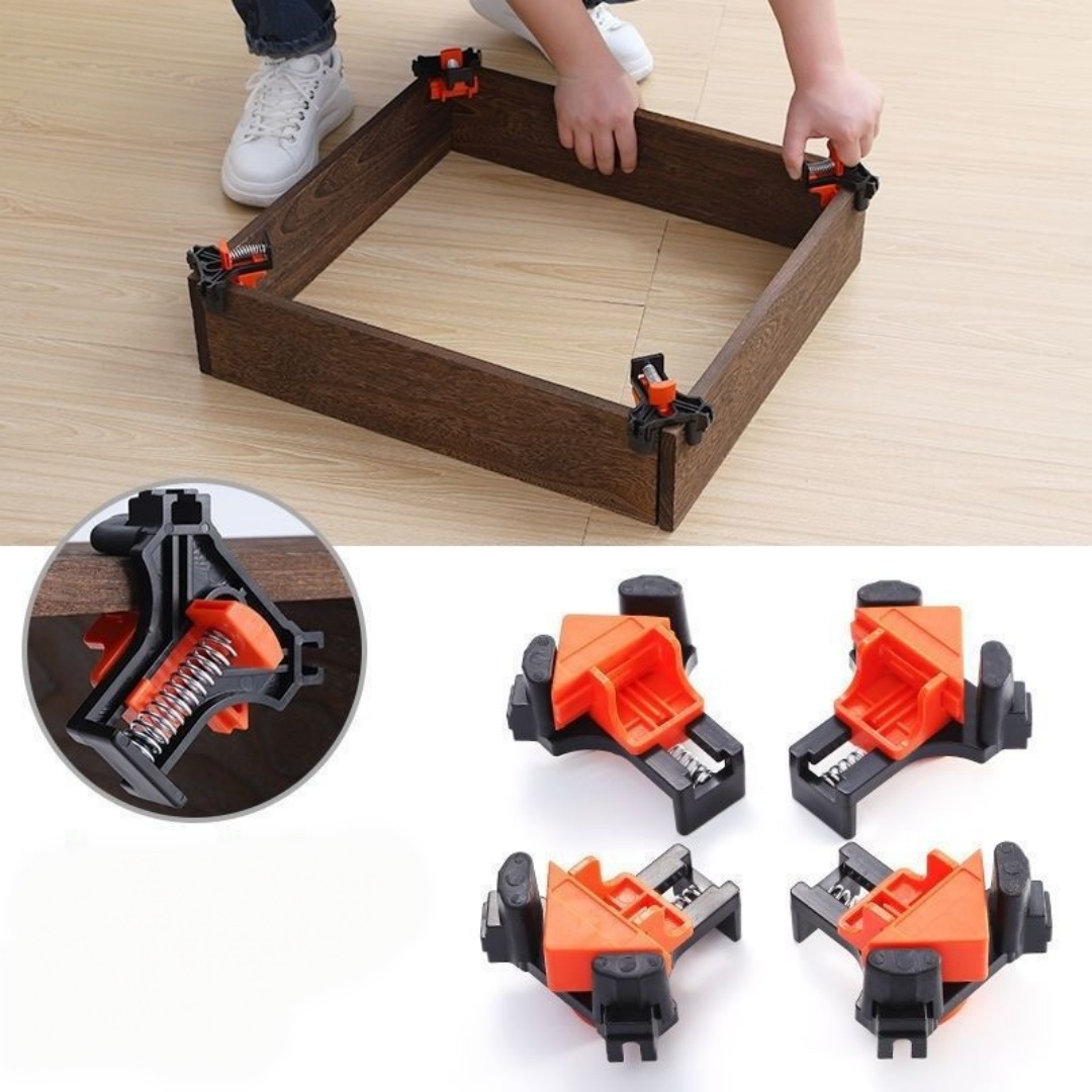 4pcs 90° Right Angle Clamp Fix - Woodworking Workshop review and price