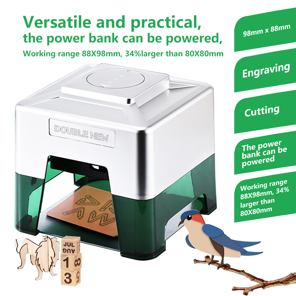 3W Mini Laser Engraver Portabl - Woodworking Manufacturing review and price