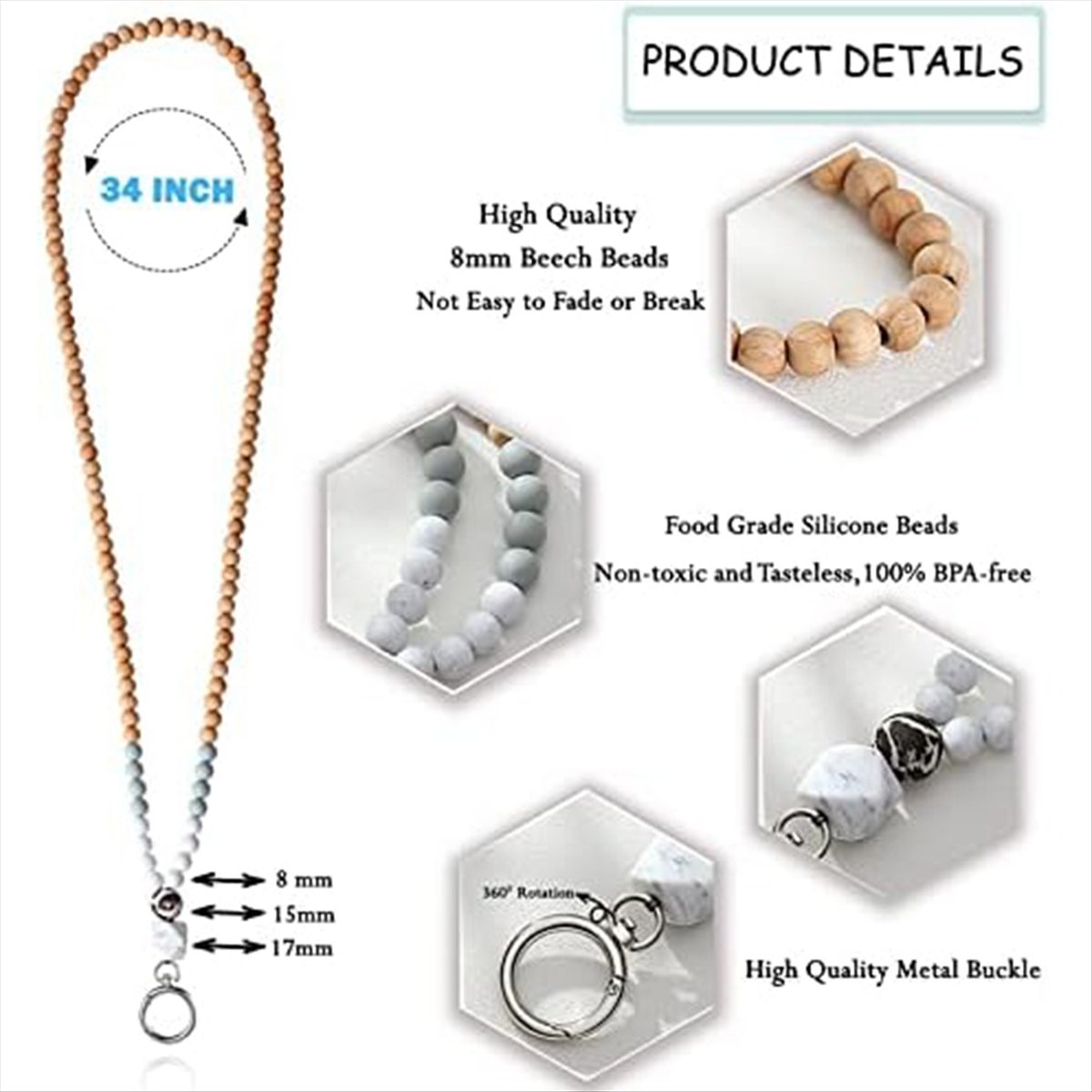 Latest ABBQ-ID Badge Key Lanya - Woodworking Teacher review and price