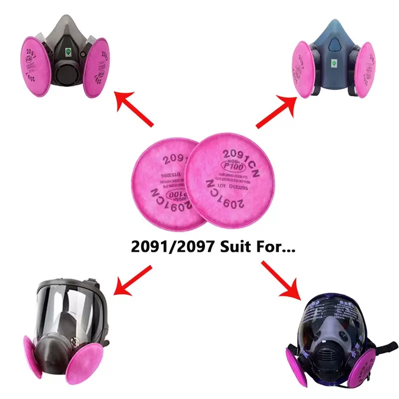 2091/2097 Particulate Filter P - Woodworking Respirator review and price