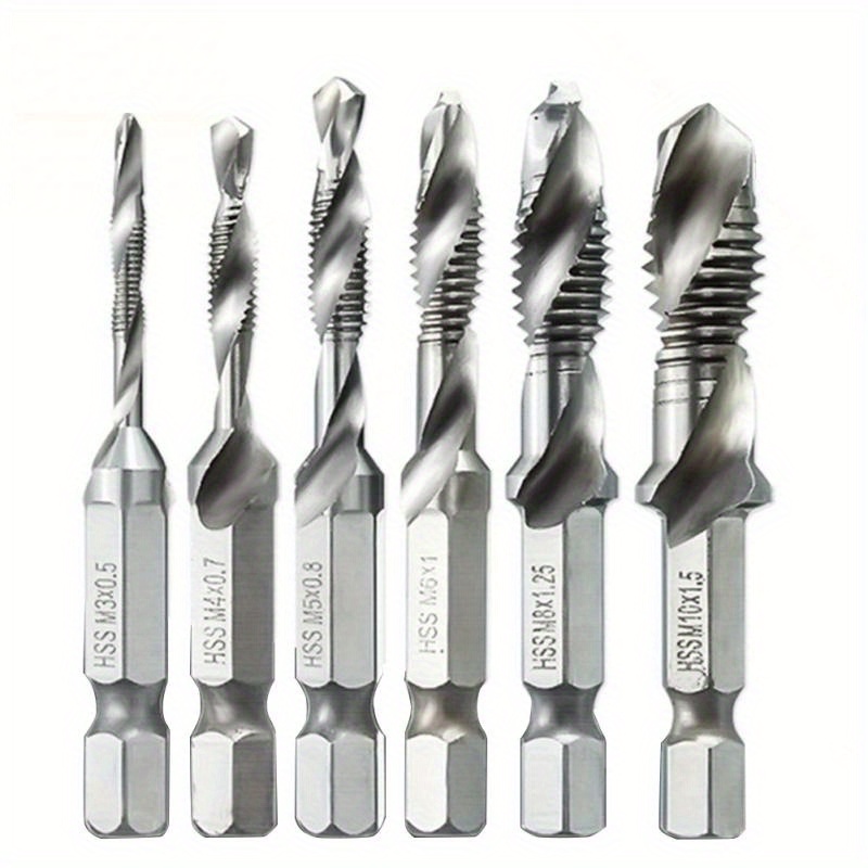 6Pcs/Set Titanium Coated HSS T - Woodworking Manufacturing review and price