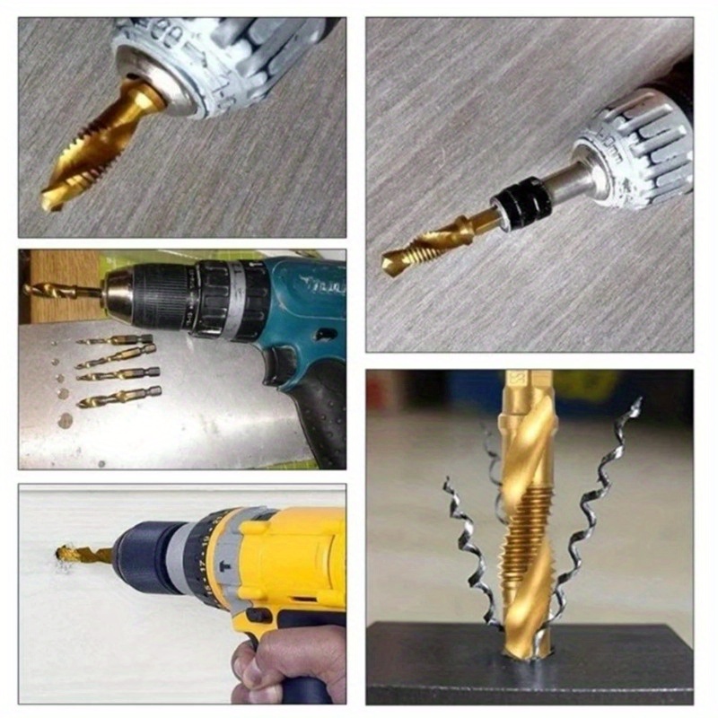 6Pcs/Set Titanium Coated HSS T - Woodworking Manufacturing review and price