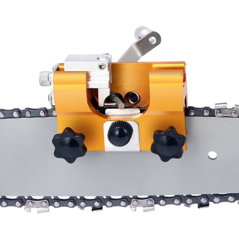 Hand Crank Chainsaw Sharpener  - Woodworking Hand Saw review and price