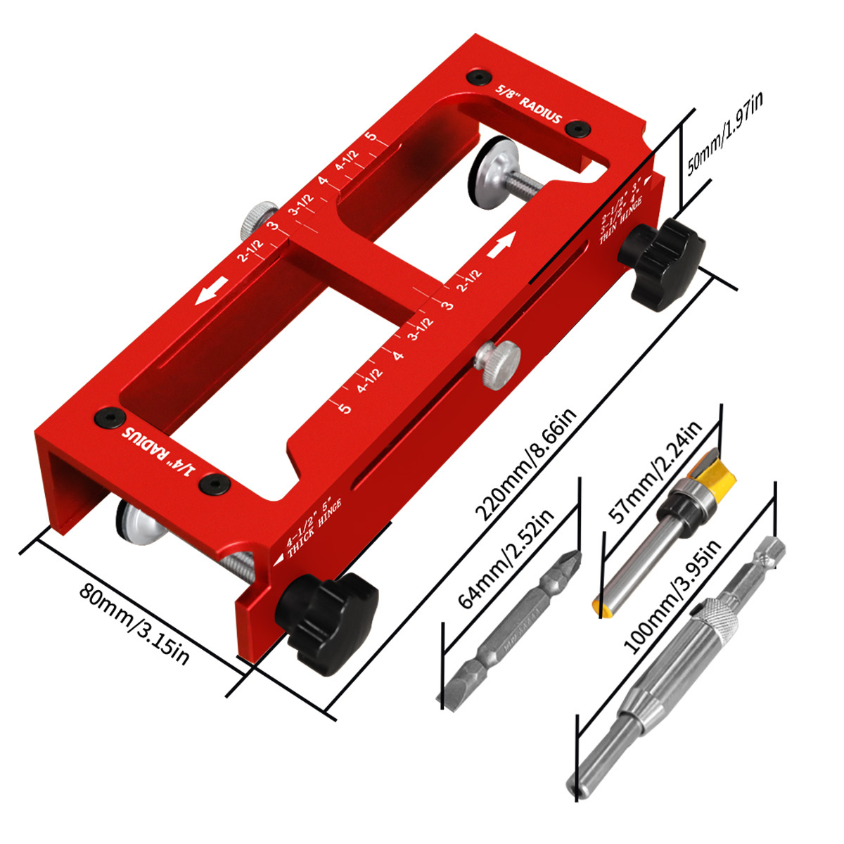 2 in 1 Hinge Drilling Fixture  - Woodworking Class review and price