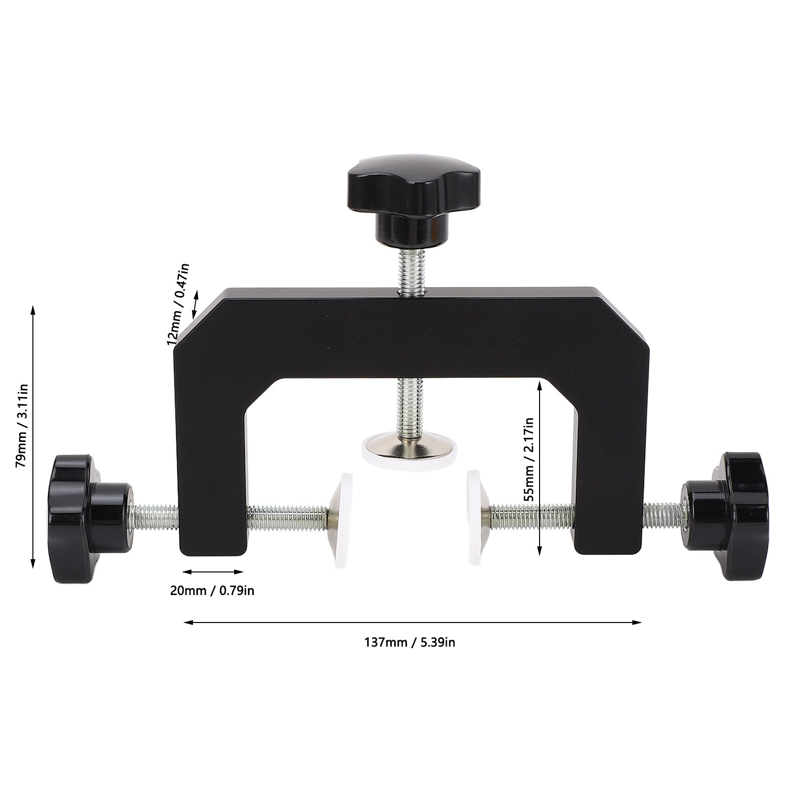 3 Way G Clamp Aluminium Alloy  - Woodworking Vise review and price