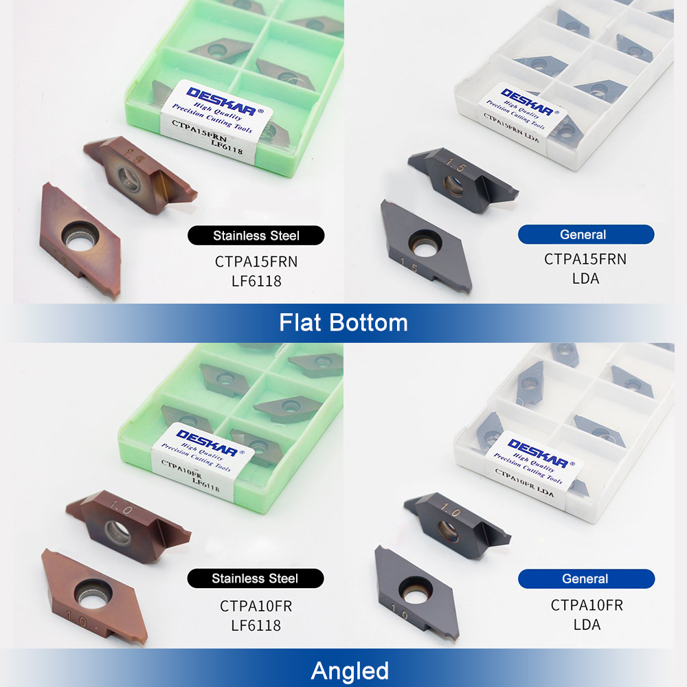 DESKAR Grooving Insert CTPA 10 - Parting Tool Lathe review and price