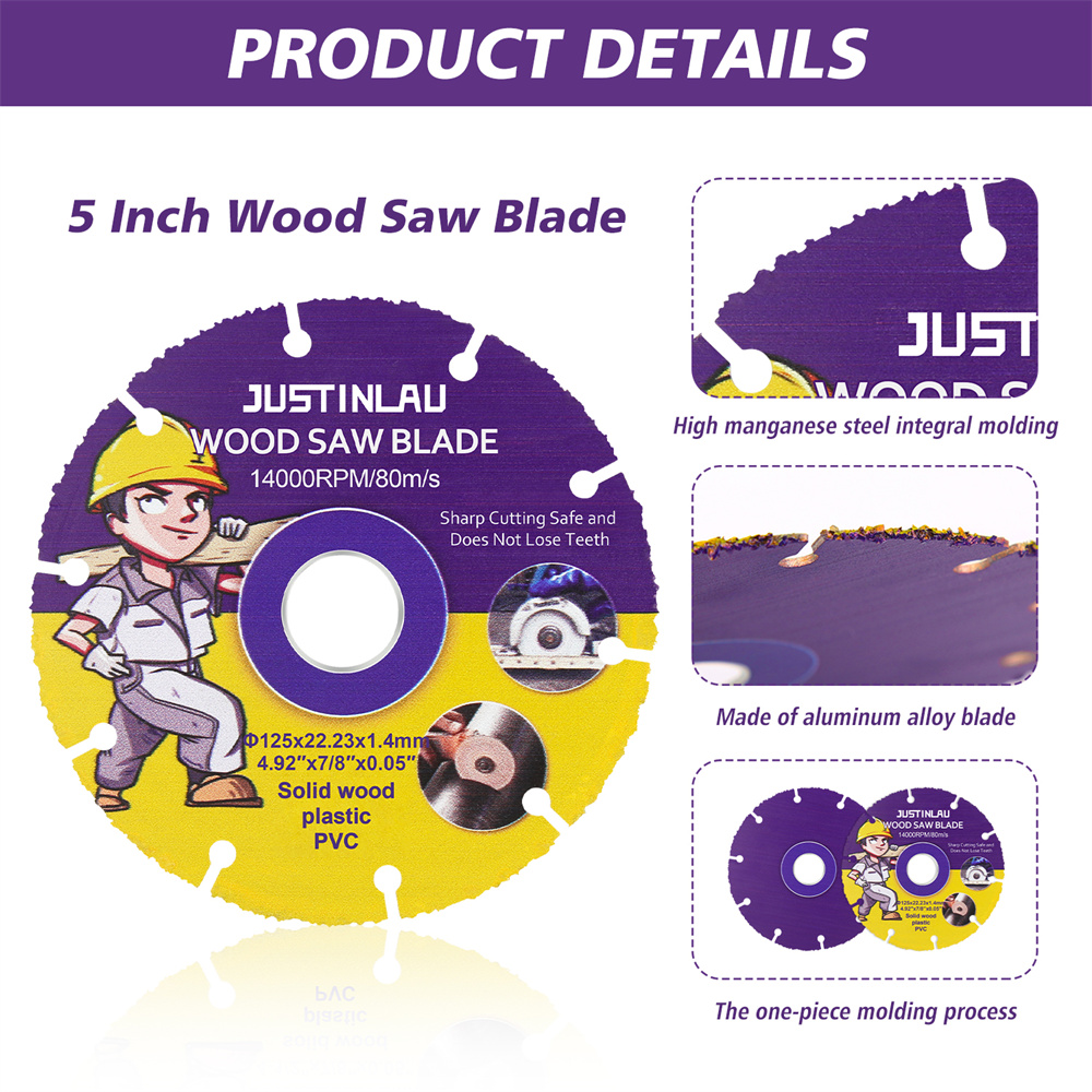JUSTINLAU 115mm/125mm Circular - Woodworking Manufacturing review and price