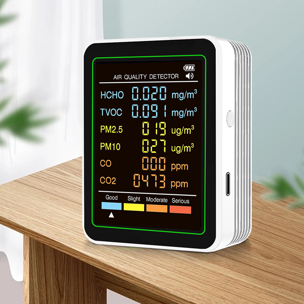 6-in-1 Air Quality Meter Real- - Woodworking Japanese Tools review and price