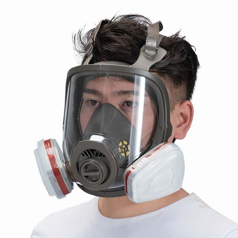Full Face Respirator Gas Mask  - Woodworking Respirator review and price