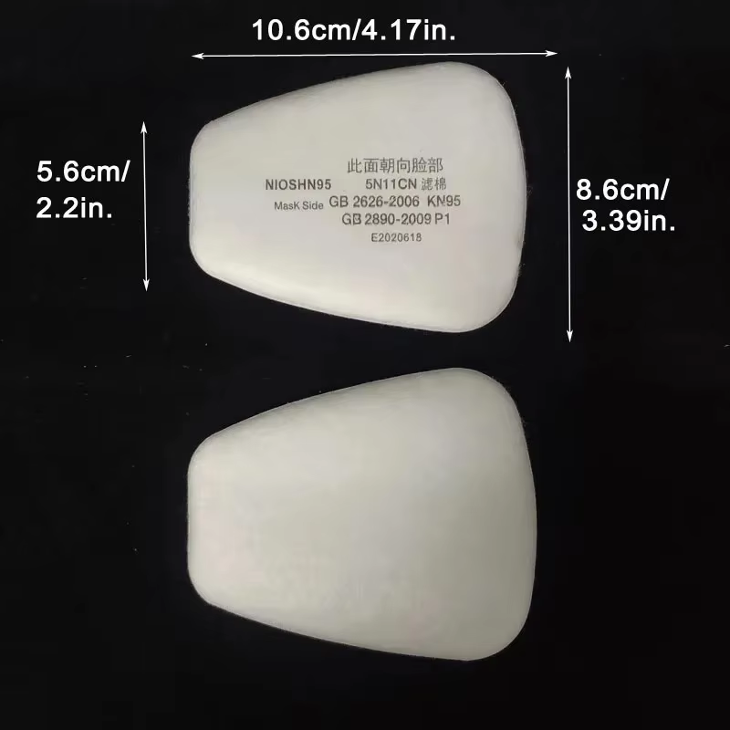 5N11 Dust Cotton Filter Paper  - Woodworking Respirator review and price