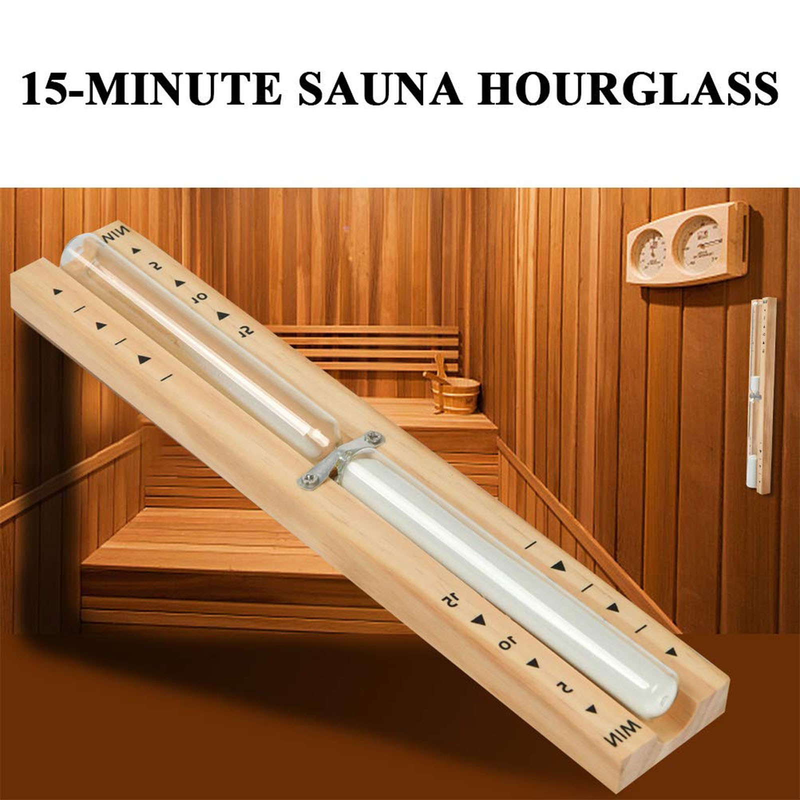 Wooden Hourglass Timer Sauna A - Woodworking Teacher review and price