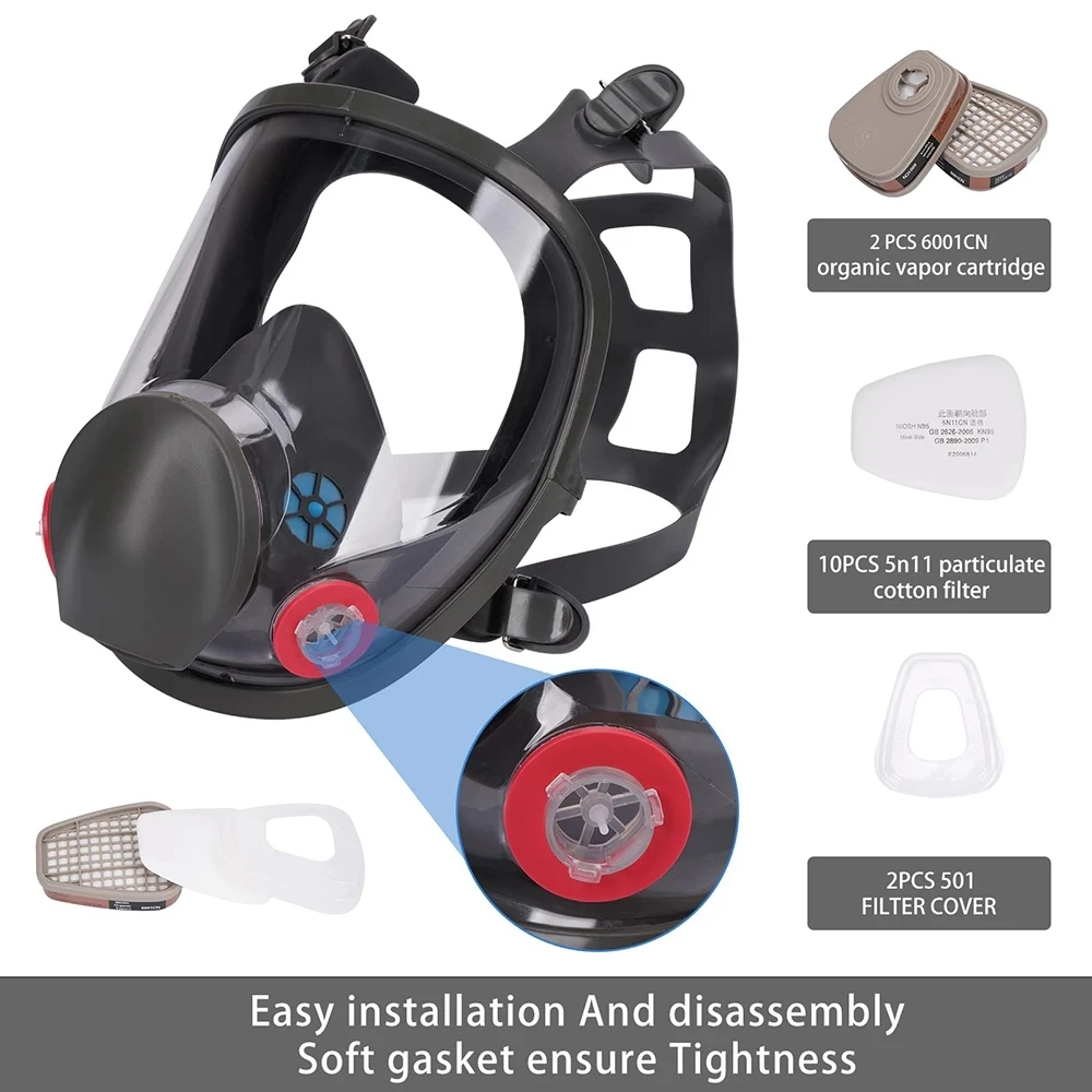 6800 Industrial Painting Spray - Woodworking Respirator review and price