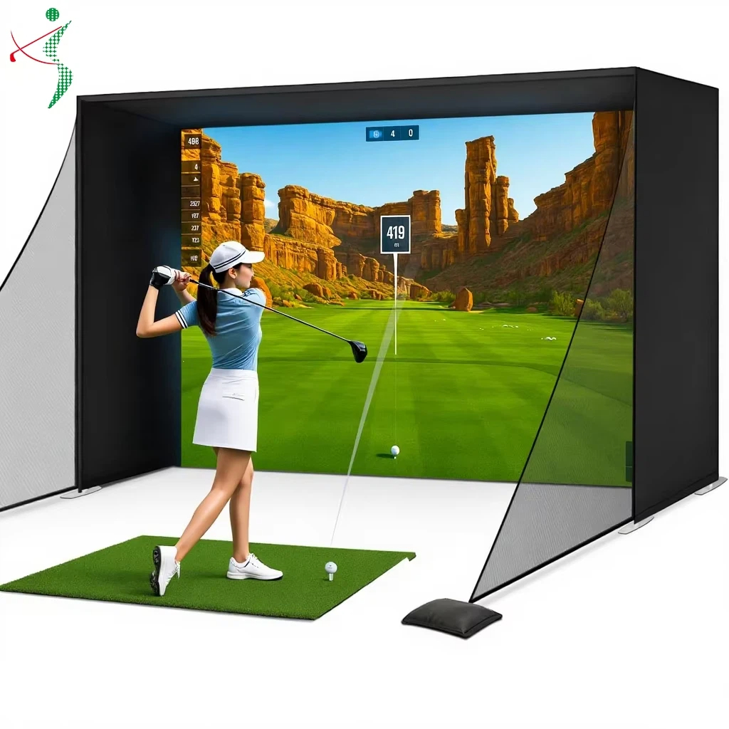Golf Simulator Enclosure Nets  - Woodworking Simulator review and price