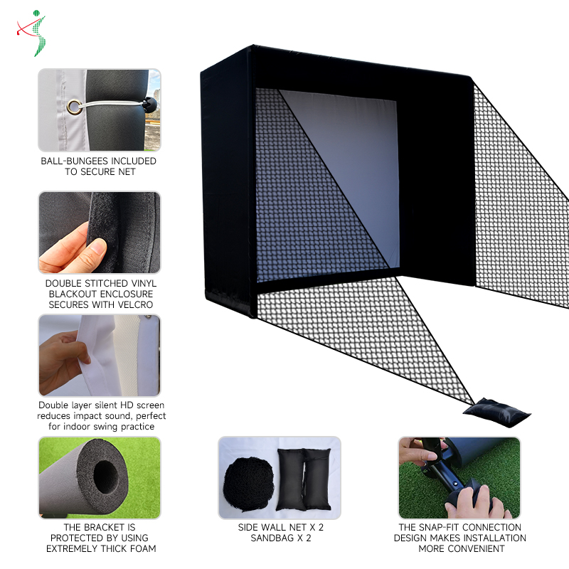 Golf Simulator Enclosure Nets  - Woodworking Simulator review and price