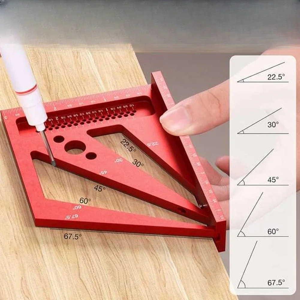 Red 3D Multi Angle Measuring R - Woodworking Workshop Layout review and price